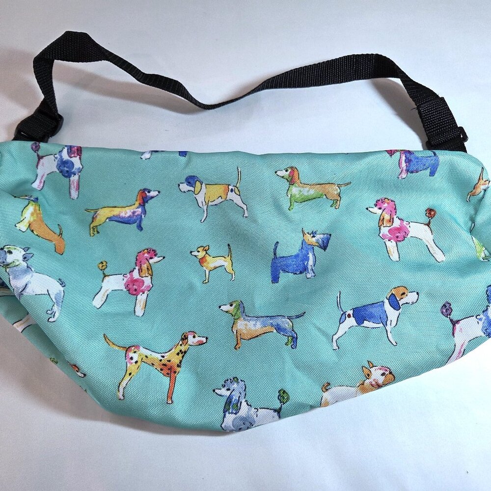 Zippered Nylon Satchel